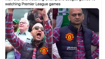 Jika di Liga Champions MU cukup perkasa, fans harus menghadapi kenyataan timnya lemah di Liga Inggris. Foto: istimewa