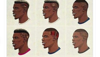 Penampilan payah semalam membuat Pogba kembali disinggung tak berprestasi apa-apa selama gabung MU sehingga yang dibahas hanya gaya rambutnya. Foto: istimewa