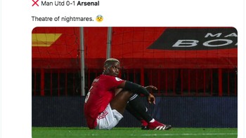 Rekor payah pertandingan home MU pada musim ini. Foto: istimewa