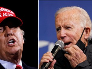 Jelang Pilpres AS, Trump-Biden Berusaha Raih Suara Pemilih di Swing States