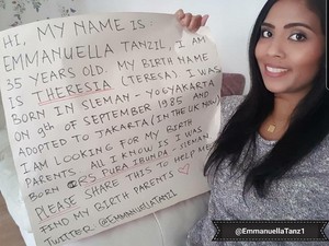 Terpisah 35 Tahun, Wanita Inggris Ini Cari Orang Tua Kandung di Sleman