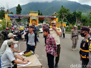 Tak Pakai Masker, 134 Wisatawan Terjaring Razia di Cianjur