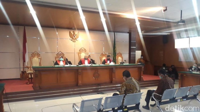 Sidang kasus korupsi eks Dirut PT DI Budi Santoso.