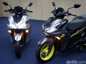 Pilih Yamaha Aerox 155 atau Honda Vario 150? Harga Cuma Beda Rp 1 Jutaan