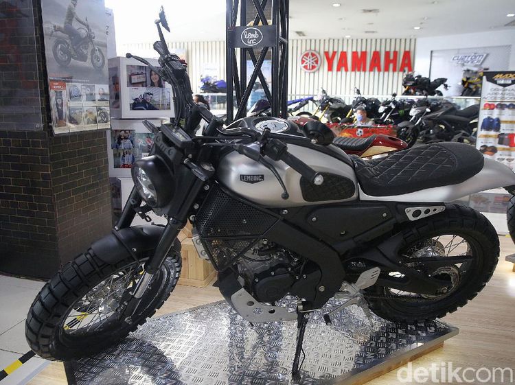 Gahar! Yamaha XSR155 Bergaya Scrambler