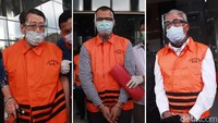 Tiga orang itu adalah Kepala Divisi Pemasaran dan Penjualan PT DI pada 2007-2014 dan terakhir menjabat Direktur Produksi PT DI pada 2014-2019 Arie Wibowo (AW), Direktur Utama PT Abadi Sentosa Perkasa Didi Laksamana (DL), dan Dirut PT Selaras Bangun Usaha Ferry Santosa Subrata (FSS).