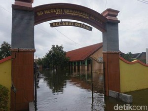 Dua Hari Diguyur Hujan, Dua Desa di Sidoarjo Kebanjiran