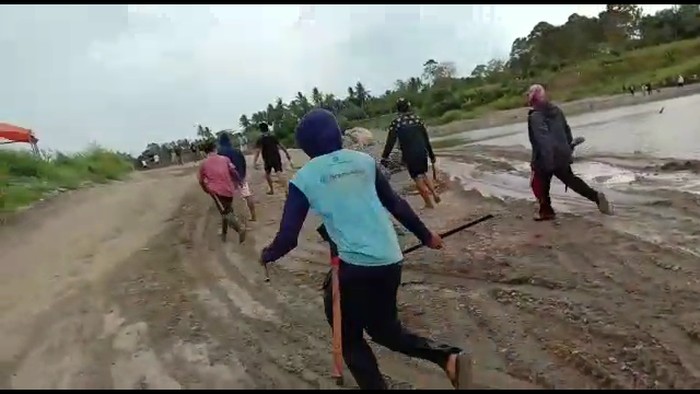 dua kelompok warga di Sidrap nyaris bentrok gegara tambang pasir