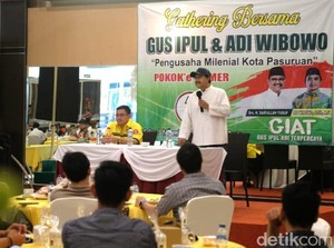 Pengusaha Milenial Kota Pasuruan Harap Gus Ipul Jadi Bapak Asuh