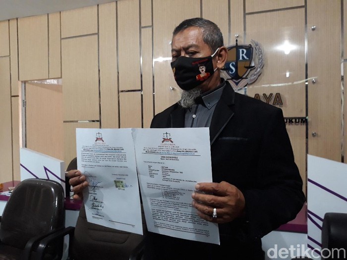 I Gede Sukadenawa Putra, kuasa hukum tahanan Polres Klaten, Ali Mahbub, yang meninggal saat ditahan Polres Klaten, Selasa (3/11/2020).
