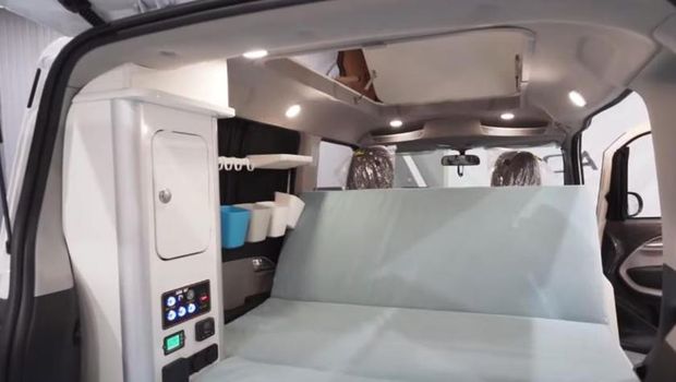 KIA Ray dimodifikasi jadi camper van