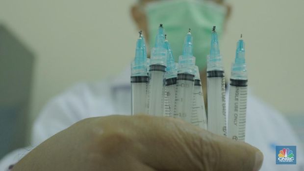 LIPI Membuat Alat Penghancur Jarum Suntik. (CNBC Indonesia/Tri Susilo)