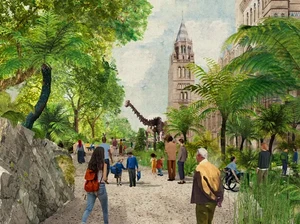 Wah Bakal Ada Taman yang Mirip Hutan Alami di Jantung Kota London