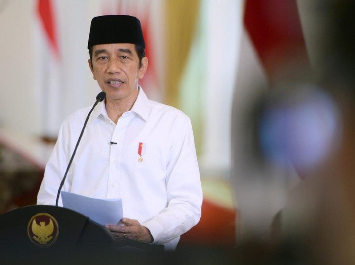 Presiden Jokowi dalam acara rakornas FKUB.