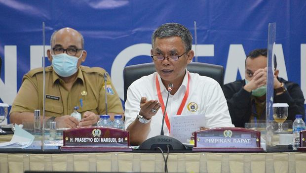 Rapat DPRD DKI Jakarta di resort Grand Cempaka Puncak Bogor