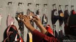 Ratusan Desain Masker Unik Mejeng di Pameran Masker Indonesia