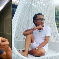 Jika dilihat sekilas, wajah pria bernama Kevin Tan ini memang mirip seperti Ari Lasso. Foto: Instagram/@ari_lasso & @kevinlasyoo