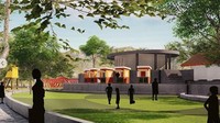 Tak hanya itu, pengerjaan lainnya di antara lain, pembangunan pintu masuk dan area parkir, area plaza, dermaga wisata, amfiteater, pujasera, masjid, serta bangunan penunjang lainnya.