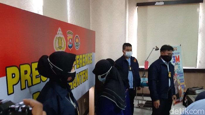 Tersangka aborsi di Klinik Sejahtera, Pandeglang.