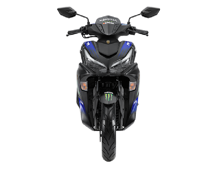 Penampakan Yamaha Aerox 155 Connected Berbaju Motor Motogp