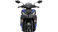 Sentuhan livery motor MotoGP tersebut, membuat skutik ini makin tampil sporty dan agresif. Jika ingin membuatnya tampil lebih keren lagi, Yamaha Vietnam juga menawarkan aksesori seperti visor dan hand guard. Foto: Yamaha