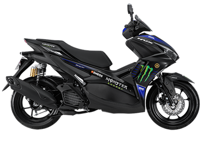 Penampakan Yamaha Aerox 155 Connected Berbaju Motor MotoGP