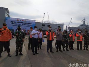 Anies Pimpin Apel Kesiapsiagaan Hadapi Musim Hujan di DKI Jakarta