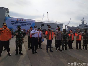 Anies Pimpin Apel Kesiapsiagaan Hadapi Musim Hujan di DKI Jakarta