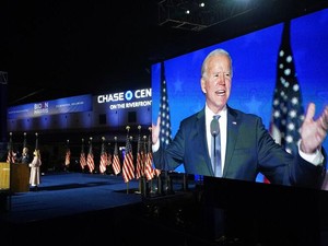 Biden Sambut Kemenangan: Tidak ada Lagi Merah atau Biru