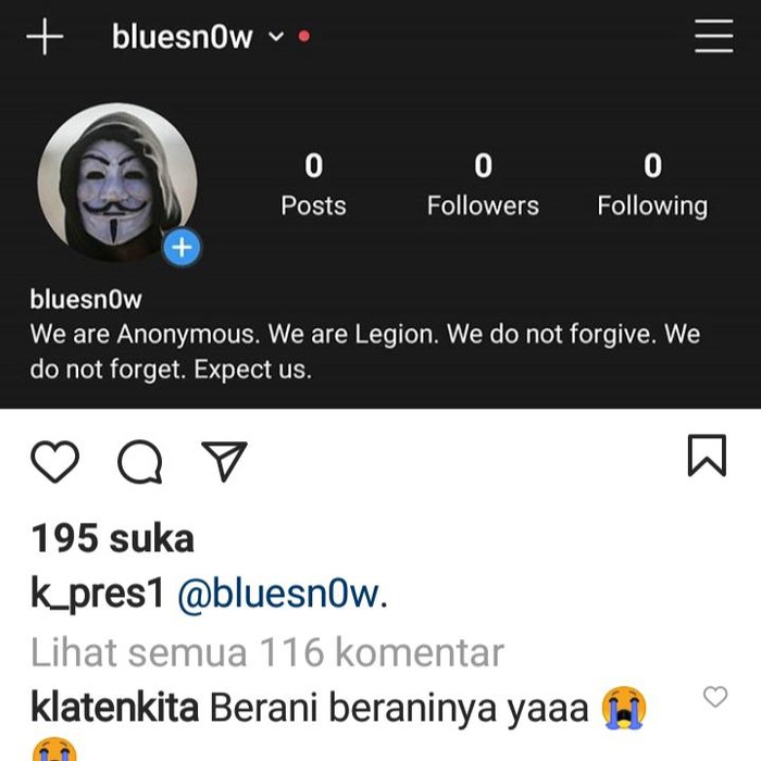 IG Polres Klaten yang diretas