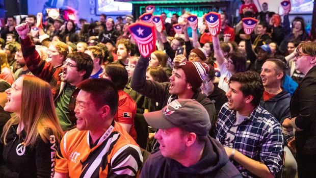 Ilustrasi Nobar Esports