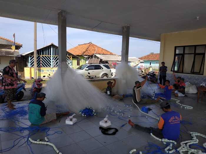 Nelayan di sekitar Pelabuhan Patimban, Subang, Jawa Barat