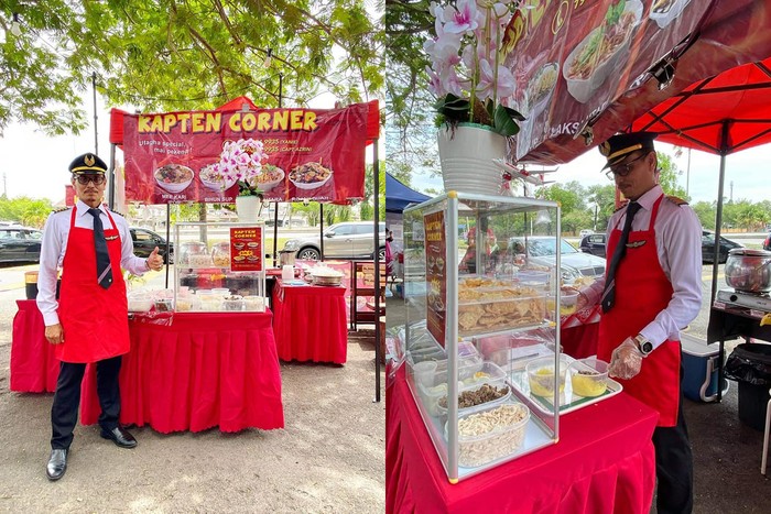 Pilot Ini dengan Bangga Pakai Seragamnya Untuk Jualan Rujak Pilot Ini dengan Bangga Pakai Seragamnya Untuk Jualan Rujak