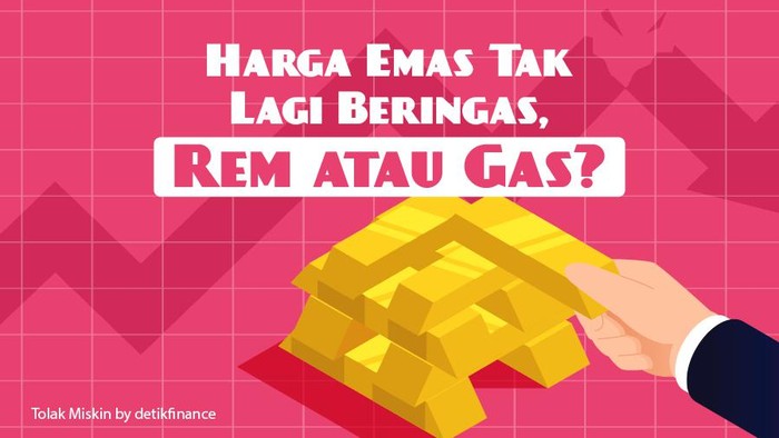 Podcast Tolak Miskin: Harga Emas Tak Lagi Beringas, Rem atau Gas?