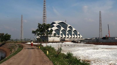 Progres Pembangunan Masjid Apung Al-Jabbar Bandung