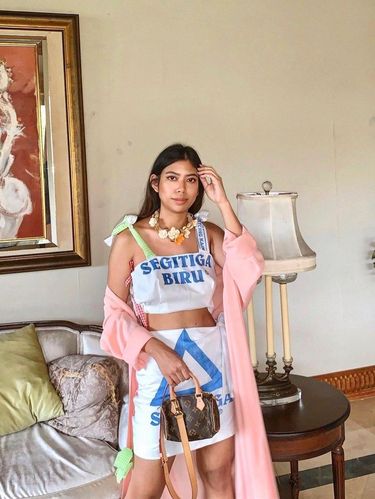 putri samboda Putri Samboda yang viral berkat daur ulang