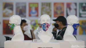 Ragam Desain Masker Internasional Dipamerkan
