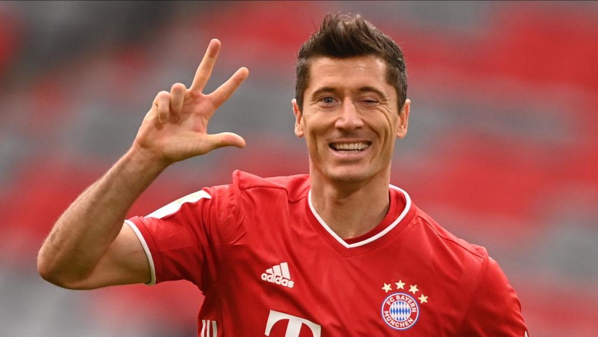Bersama Bayern Munich, Robert Lewandowski, membidik kemenangan beruntun ke-12 di Liga Jerman. (Foto: Lukas Barth-Tuttas - Pool/Getty /Pool)