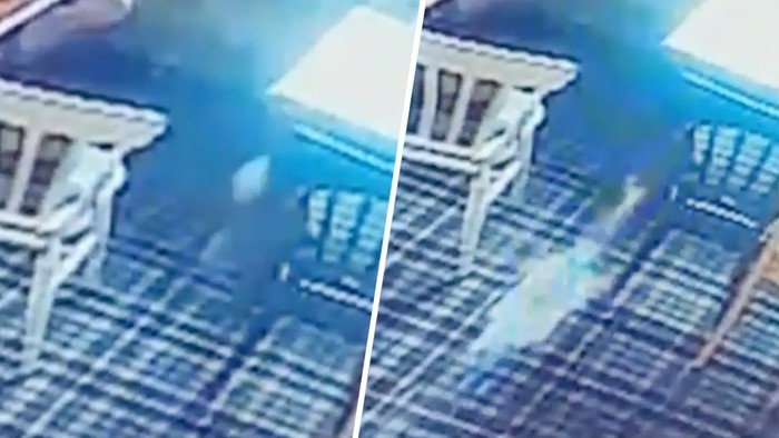 Seram! Hantu Ini Tertangkap Kamera Banting Gelas Bir di Restoran