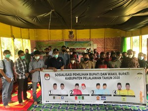 1.116 Warga Suku Akit Masyarakat Pedalaman Siap Ikuti Pilkada Pelalawan Riau