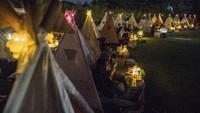 Konsepnya yang unik dan kekinian membuat bioskop outdoor tersebut cukup diminati masyarakat.