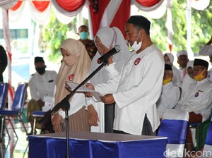 Disaksikan 95 Kiai Madura, 274 Pengungsi Syiah Sah Kembali ke Ajaran Suni