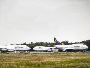 Bagaimana Ini, Enam Pesawat B747 Terdampar di Bandara Kecil