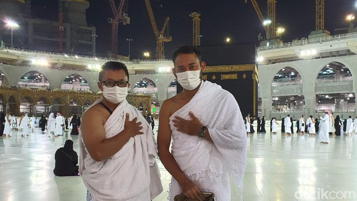 Jamaah umroh Indonesia kloter perdana