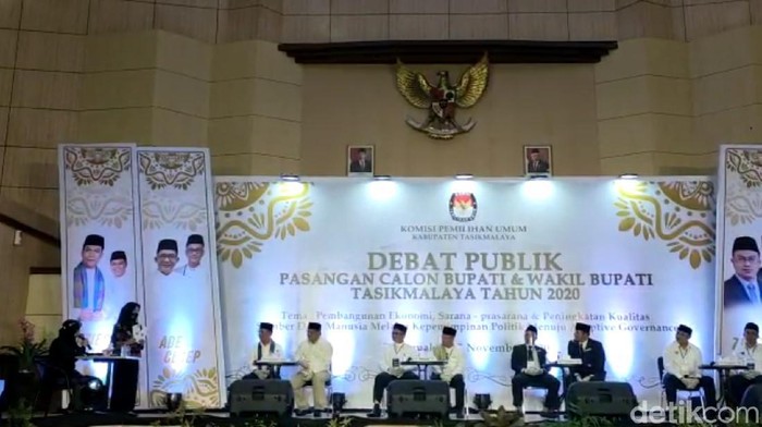 Melihat debat kandidat Pilkada Tasikmalaya di tengah pandemi