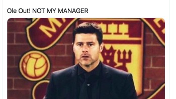 Seruan agar Ole Gunnar Solskjaer dipercat kembali menggema, Mauricio Pocchettino kembali digaungkan. Foto: Internet