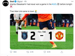 Keok di Istanbul, MU Jadi Bahan Lelucon Netizen