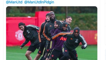Apakah karena latihan MU tidak serius sehingga laga yang sesungguhnya jadi memble?  Foto: Internet
