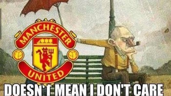 Tapi netizen pendukung MU ini berjanji akan tetap mendukung tim kesayangannya walau merasa geram. Foto: Internet