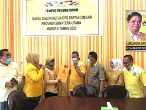 Musda Ulang Golkar Sumut Digelar Besok, Wagub Ijeck Daftar Jadi Calon Ketua